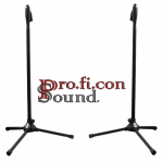 PROFICON SOUND MIC STAND 2 black οικονομική ρυθμιζόμενη βάση δαπέδου μικροφώνου με λεπτή σχεδίαση εξαιρετικής ποιότητας με μεγάλη σταθερότητα